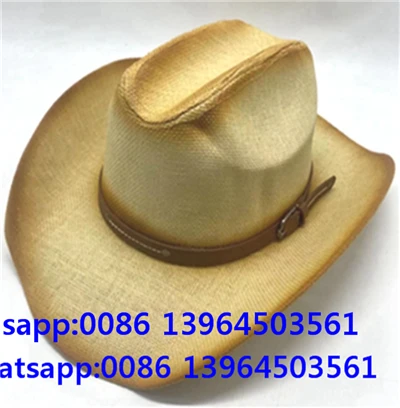 Fedora-Hut aus Stroh mit Sonnenschutz für Angler