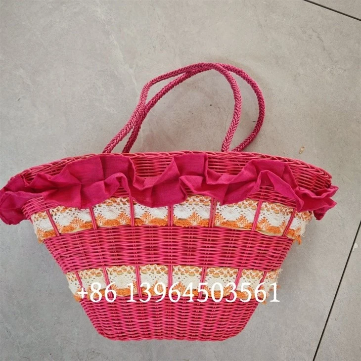 Corn Husk Straw Baskets