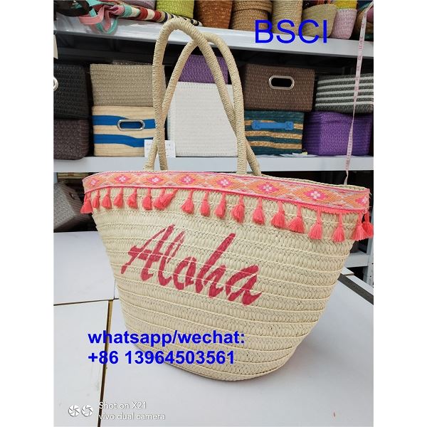 Chic Beach Strohbeutel