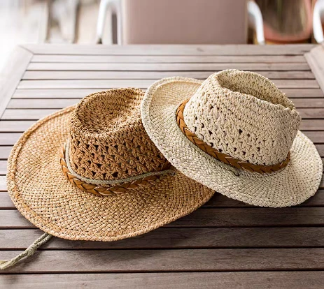 Papiergewebe Damen Strandhüte