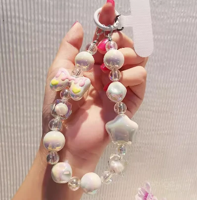 Girl Handchain Telefongurt Anhänger