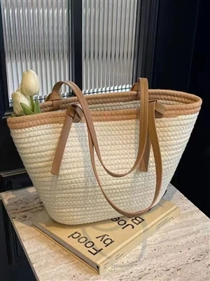 Sommer Damen Strohtaschen