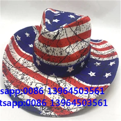 Unisex Handgemachter Western Boy Strohhut