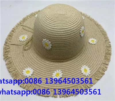 Tassal Baby Mädchen Blumen Strohhut für den Sommer
