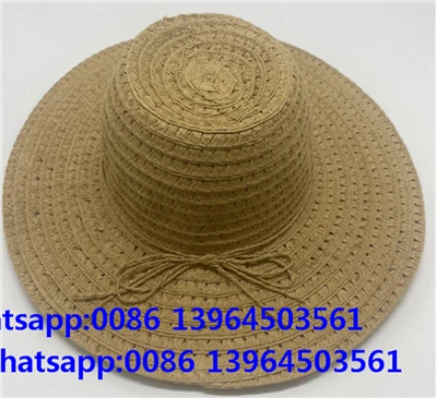 Damen Sonnenhut mit breiter Krempe für den Sommer oder den Strand