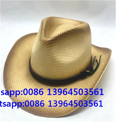 Fedora-Hut aus Papier in Sprühfarbe, braun