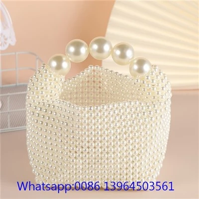Perlen Abendtasche für Damen