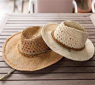 Papiergewebe Damen Strandhüte