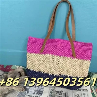 Madagaskar Raffia Tote Taschen